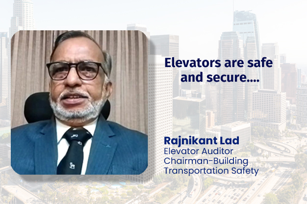 Elevators are safe and secure….