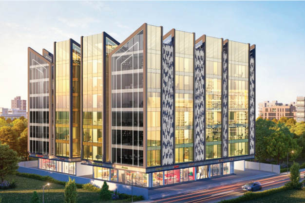 JVM Hive: a smart commercial address in Thane