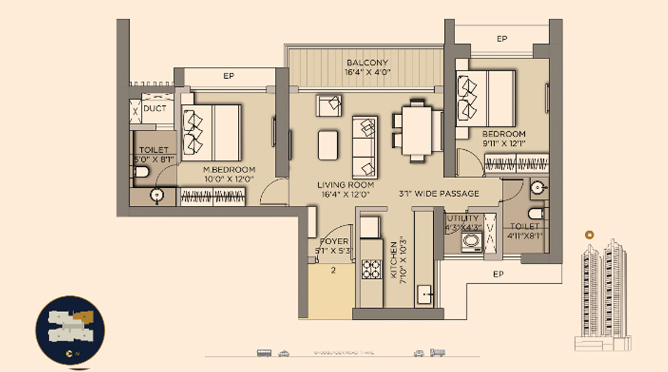 Aanya Crystal Antara - CREDAI MCHI Virtual Property Expo Thane