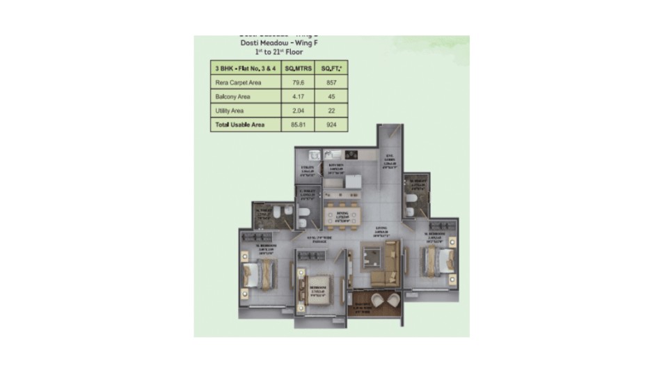 Dosti Greenscapes - CREDAI MCHI Virtual Property Expo Thane