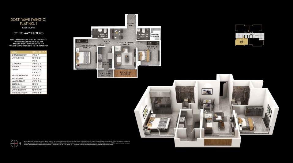 Dosti Eastern Bay - CREDAI MCHI Virtual Property Expo Thane