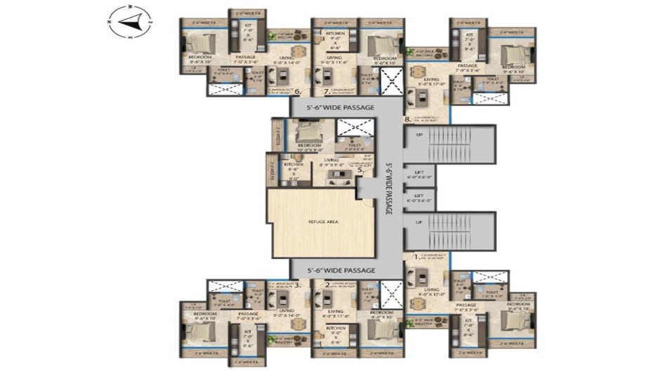 Khushi Axis World - CREDAI MCHI Virtual Property Expo Thane