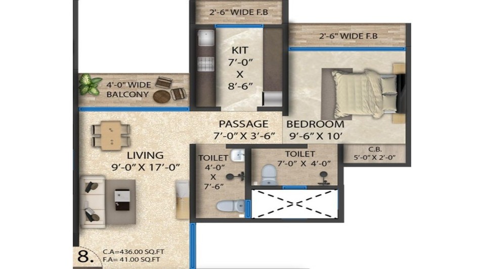 Khushi Axis World - CREDAI MCHI Virtual Property Expo Thane