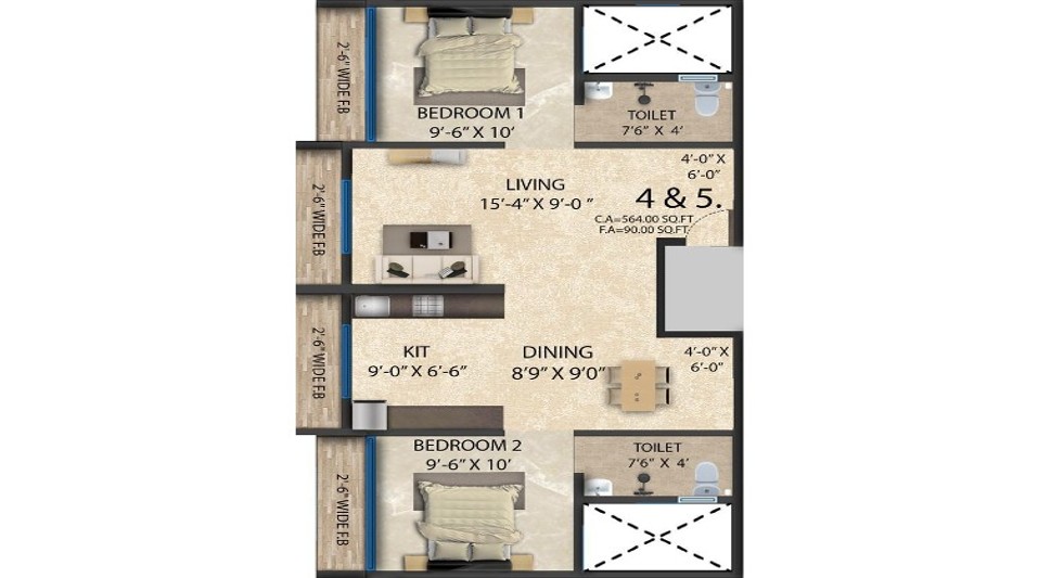 Khushi Axis World - CREDAI MCHI Virtual Property Expo Thane