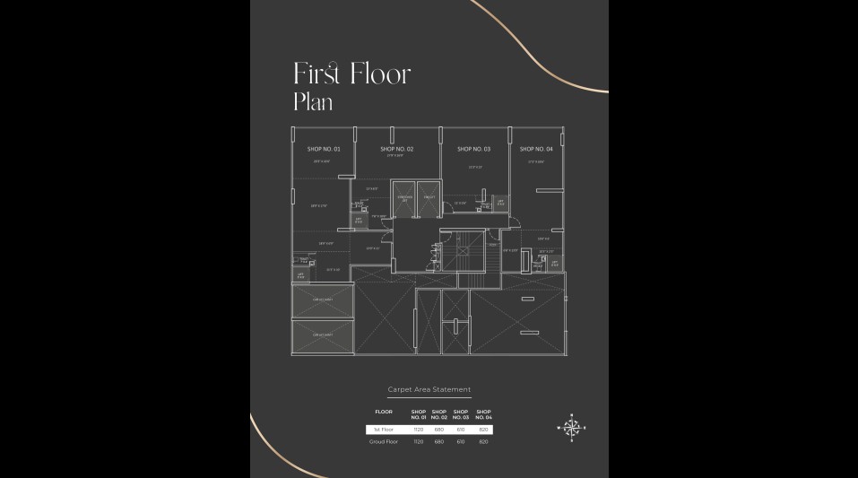 PSK Altair 77 - 1st Floor Plan