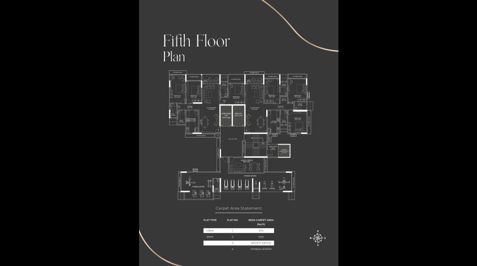 PSK Altair 77 - Fifth Floor Plan
