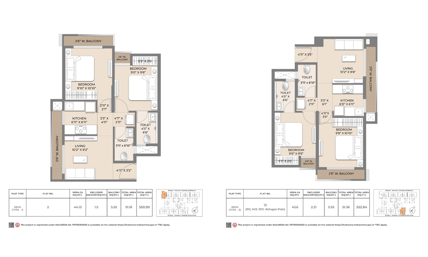 Squarefeet Y Square - CREDAI MCHI Virtual Property Expo Thane